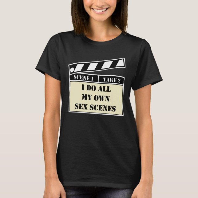 Filmszene Schwarzer T - Shirt (Vorderseite)
