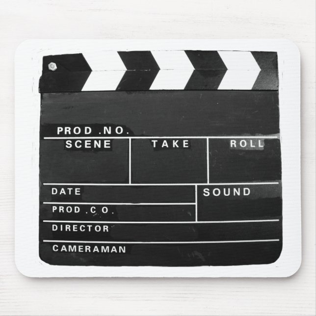 Filmvideohersteller Scharnierventilbrettentwurf Mousepad (Vorne)