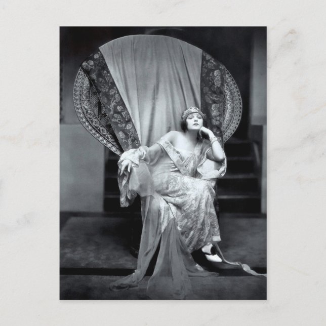 Filmvorführfilm Star, Norma Talmadge Vintag Postkarte (Vorderseite)