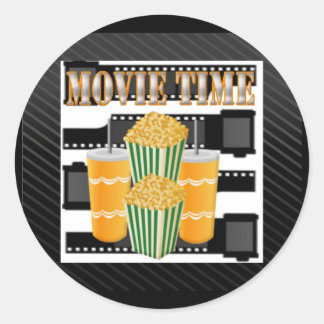 Filmzeit Runder Aufkleber