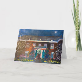 Filoli Holiday Light Show greeting card Dankeskarte