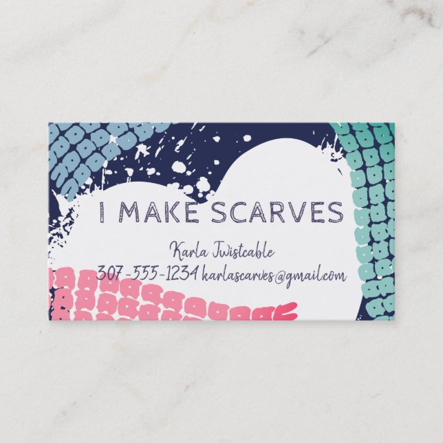 Fils d'armature tricot crochet artisanat carte de  (Devant)