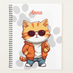 Fils de chat mignon