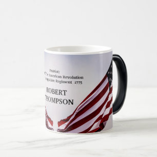 Fils De La Révolution Américaine - Mug Généalogiqu