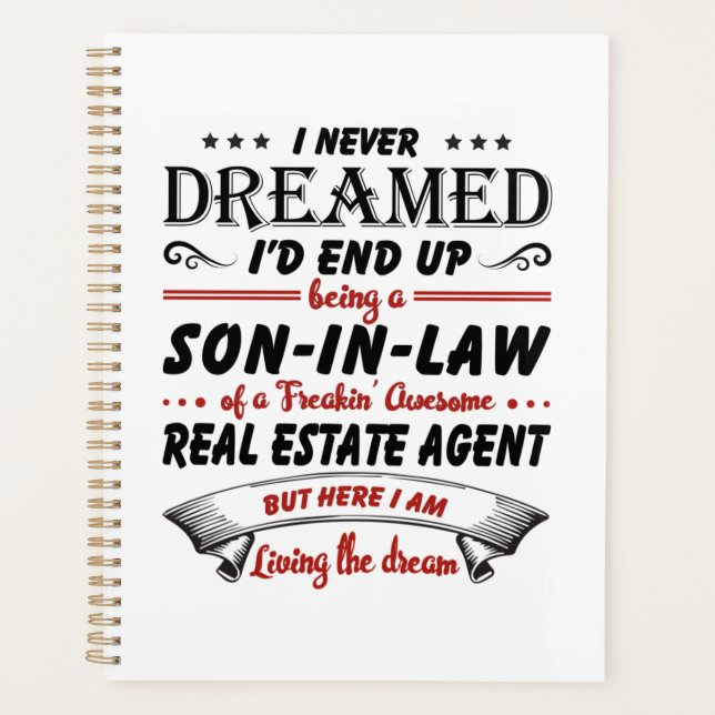 Fils En Droit De L'Agent Immobilier Étonnant (Devant)
