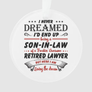 Fils En Droit De L'Avocat À La Retraite
