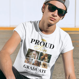Fils fier de la T-shirt Graduate