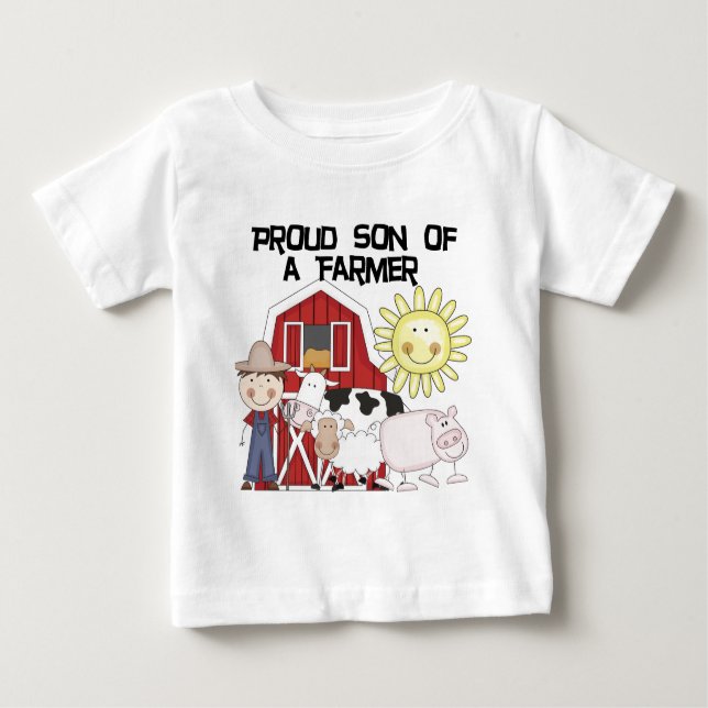Fils fier d'un paysan T-shirts et cadeaux (Devant)
