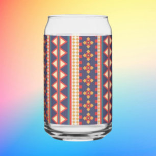 Fils Nomades   Verre à motif aztèque