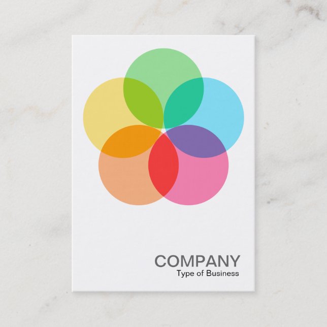 Filter-Blume Visitenkarte (Vorderseite)