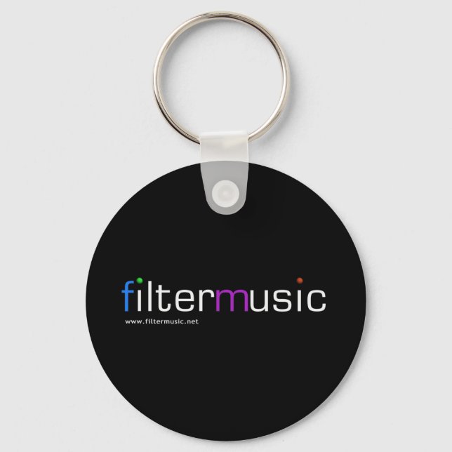 FilterMusic-Schlüsselanhänger Schlüsselanhänger (Vorderseite)