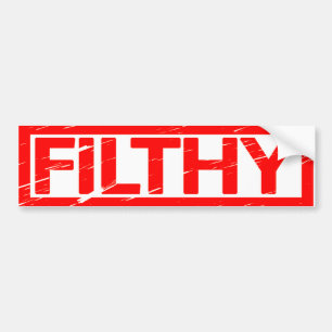 Filthy-Briefmarke Autoaufkleber