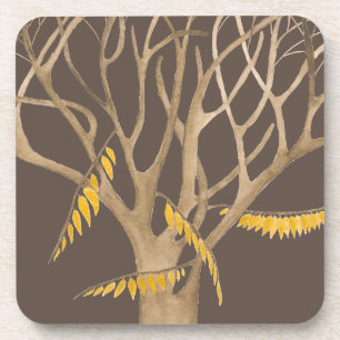 Fin d'automne sur un ensemble de Dessous de verre