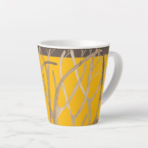 Fin d'automne sur une petite Mug Latte