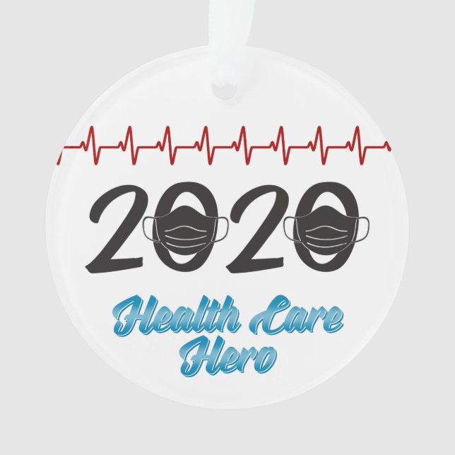 Fin de l'année 2020 du Mask Health Care Hero (devant)