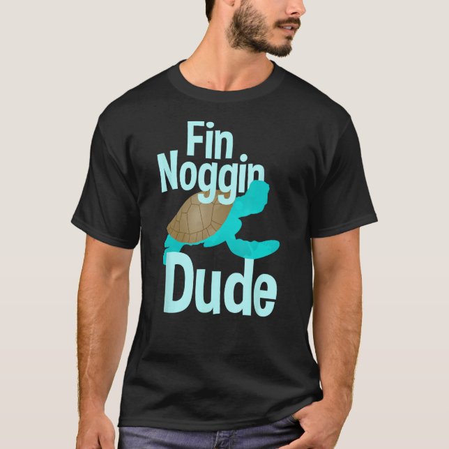Fin Noggin Typ T-Shirt (Vorderseite)
