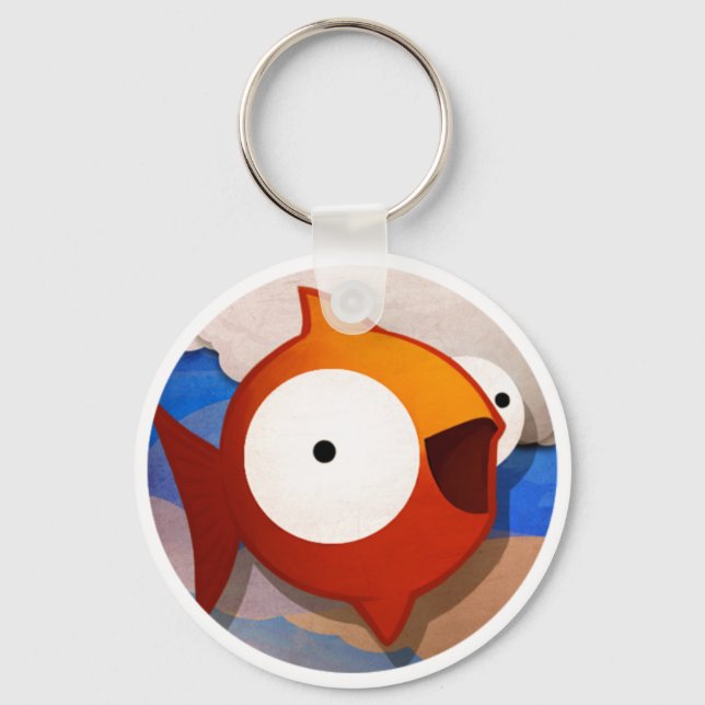 Fin Schlüsselanhänger (Vorderseite)