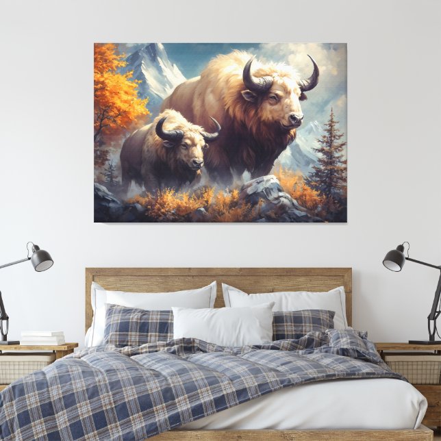 Final Art Collection #4 Leinwanddruck (Insitu (Schlafzimmer))