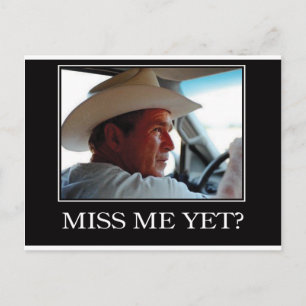 Final BUSH-HAT.Miss-Me-2ai Postkarte