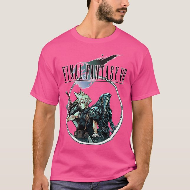 Final Fantasy Vii - Cloud Sephiroth T-Shirt (Vorderseite)