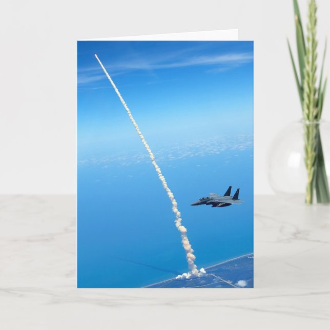 Final Launch of Space Shuttle Atlantis - May 2010 Karte (Vorderseite)