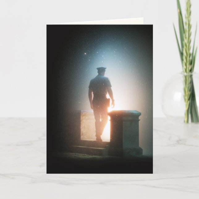 "Final Post" Sympathy Karte (Vorderseite)