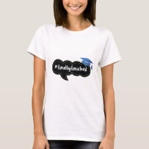 #finalAbschluss Blue T - Shirt