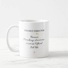 Finance Director Office Quote Kaffeetasse