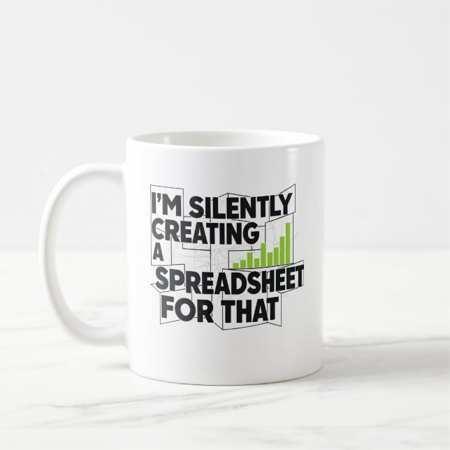 Finance Growth Chart Motivational Mug (Gauche)