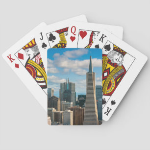 Financial District Skyline von San Francisco Spielkarten