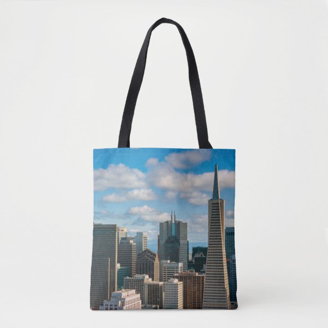 Financial District Skyline von San Francisco Tasche (Vorderseite)