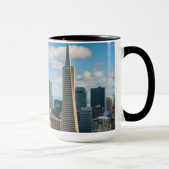 Financial District Skyline von San Francisco Tasse (Rechts)