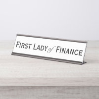 Finanz First Lady Funny Female Accountant CFO