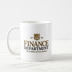 Finanzabteilung Individuelle Name Kaffeetasse