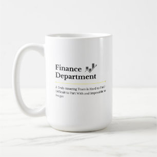 Finanzabteilung - Kaffeevollzug - Tasse