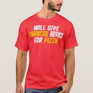 Finanzberater gibt finanzielle Beratung für P T-Shirt