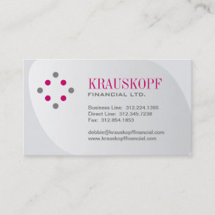Finanzberater-Visitenkarte-Schablone Visitenkarte
