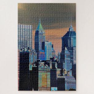 Finanzbezirk Lower Manhattan Poster