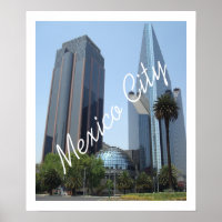 Finanzbezirksarchitektur von Mexiko-Stadt