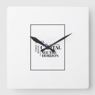 Finanzbüro Wanduhr Dekor