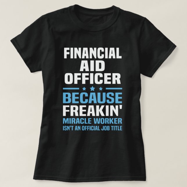 Finanzieller Beistand T-Shirt (Design vorne)