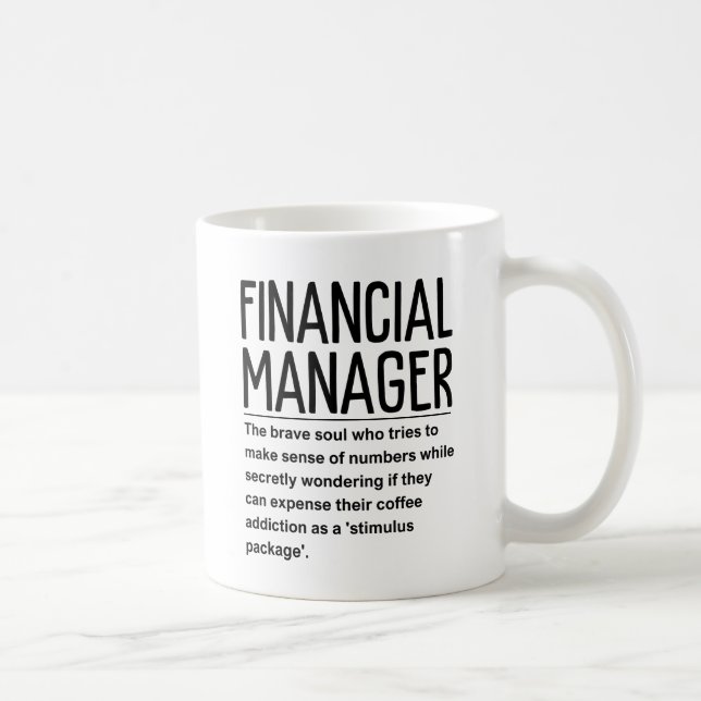 Finanzmanager Kaffeetasse (Rechts)