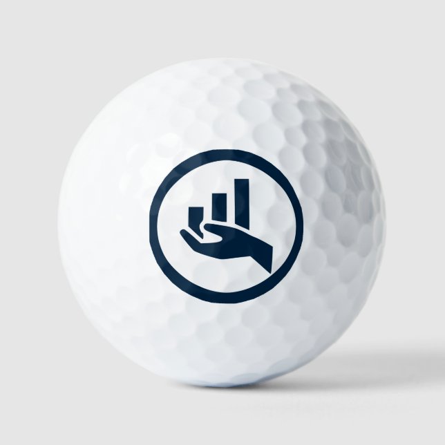 Finanzplaner Vielen Dank! Förderung Golfball (Vorderseite)