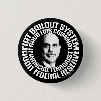Finanzterrorist-Knopf Button