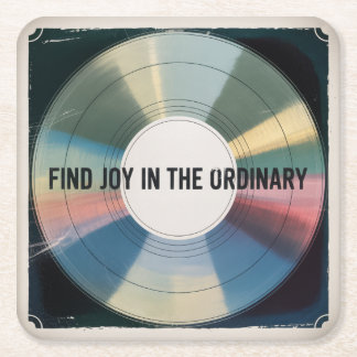 Find Joy In The Ordinary Rechteckiger Pappuntersetzer