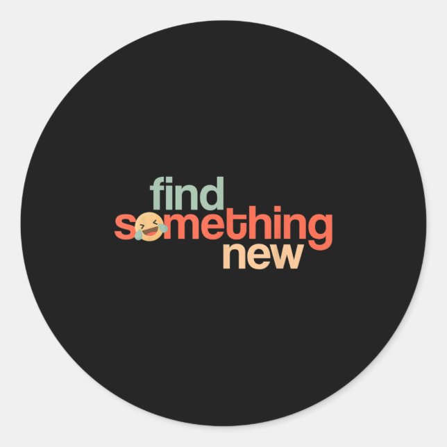 Find Soing New Funny Sarcastic Trump Slogan Quote  Runder Aufkleber (Vorderseite)