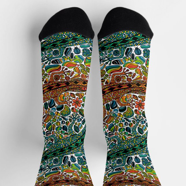 Find the geckos socken (Oben)