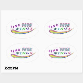 FInd Your Wings Sticker