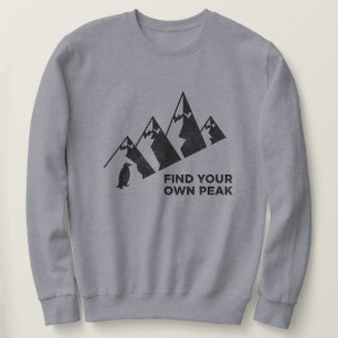Finde deinen eigenen Höhepunkt – Inspirierendes Pi Sweatshirt