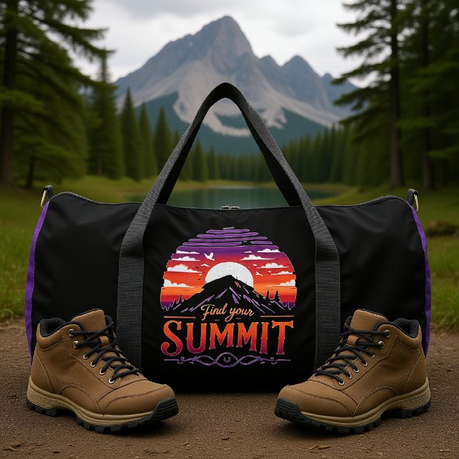 Finde deinen Gipfel Duffle Bag (Von Creator hochgeladen)